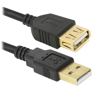 Кабель USB type A - USB type A Defender USB 2.0 AM/AF 5m USB02-17PRO (87484)
