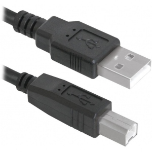 Кабель USB type A - USB type B Defender USB 2.0 AM/BM 5m USB04-17 (83765)