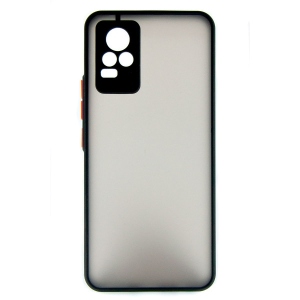 Чохол для смартфону DENGOS Matt for Vivo V21e Black (DG-TPU-MATT-91)