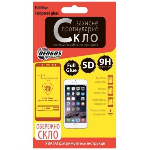 Захисне скло для смартфону DENGOS for Samsung Galaxy M20 (M205), Full Glue, Black frame (TGFG-52) купити в Києві