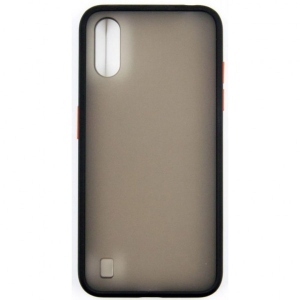 Чохол для смартфону DENGOS Samsung Galaxy A01 Black (DG-TPU-MATT-32)