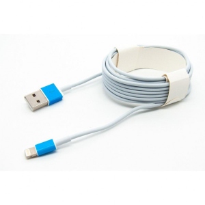 Кабель синхронізації даних DENGOS SB-Lightning 3m White (PLS-L-3M-WHITE)