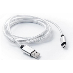 Кабель DENGOS USB-microUSB 1.5m White (NTK-M-DL-WHITE)