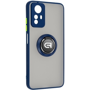 Чохол для смартфону Armorstandart Frosted Matte Ring for Xiaomi Redmi Note 12s 4G Navy Blue (ARM68900)