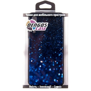 Чохол для смартфону DENGOS Glam for Samsung Galaxy A30 SM-A305 Синій калейдоскоп (DG-BC-GL-62) купити в Києві
