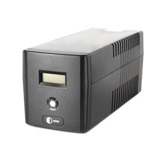 Джерело безперебійного живлення QUBE DG 2050, 2050VA/1200W, LCD, 4 x Schuko, RJ-45, USB (QBDG2050)