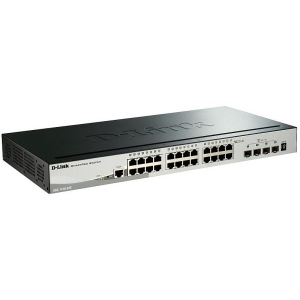 Коммутатор локальної мережі (Switch) D-Link DGS-1510-28X/E