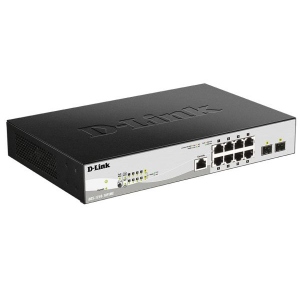 Коммутатор локальної мережі (Switch) D-Link DGS-1210-10P/ME