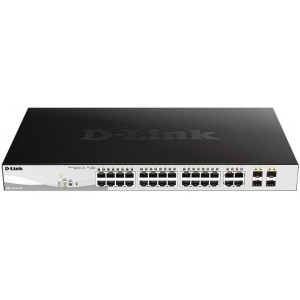 Коммутатор локальної мережі (Switch) D-Link DGS-1210-24P