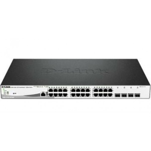 Коммутатор локальної мережі (Switch) D-Link DGS-1210-28P