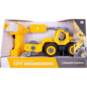 Пластиковий конструктор DIY Spatial Creativity Каток с электродвигателем LM8012-DZ-1 (CJ-1365033)