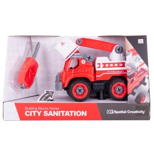 Пластиковий конструктор DIY Spatial Creativity Пожарный Кран LM8034-SZ-1 (CJ-1365107)