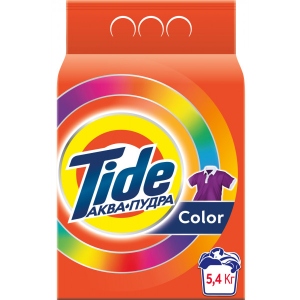 Пральний порошок Tide Аква-Пудра Колор авт. 5,4кг