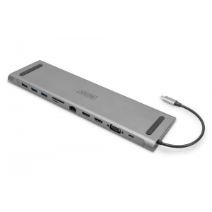 Док-станція Digitus USB-C  11 Port 4K (DA-70898)