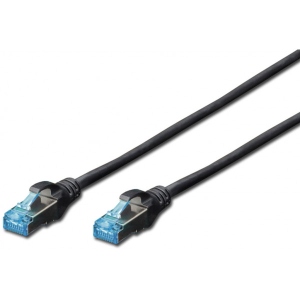 Кабель патч-корд Digitus CAT 5e SF-UTP 3m (DK-1531-030/BL) Black