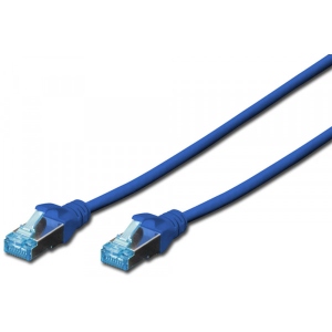 Кабель патч-корд Digitus CAT 5e SF-UTP 5m (DK-1531-050/B) Blue