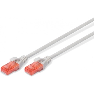 Кабель патч-корд Digitus CAT 6 UTP 3 м AWG 26/7 Cu LSZH White (DK-1617-030/WH)