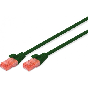 Кабель патч-корд Digitus CAT 6 UTP 0.5 м AWG 26/7 Cu LSZH Green (DK-1617-005/G)