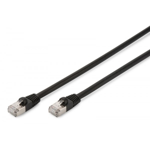 Кабель патч-корд Digitus CAT 6 S-FTP 1m Black (DK-1644-010/BL-OD)
