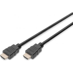 Кабель HDMI Digitus HDMI UHD 4K, w/Ethernet, type A M/M, 1 m (AK-330107-010-S)