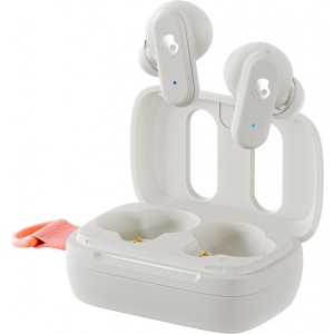Навушники вкладиші бездротові TWS Skullcandy DIME 3 Bone/Orange Glow (S2DCW-R951)