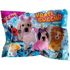 Стретч-антистрес Dress your Puppy ЦУЦЕНЯТКО В БЛИСКУЧОМУ КОСТЮМЧИКУ в ас. (DIR-L-10003)