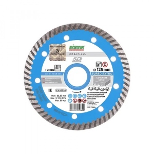 Диск алмазний Distar Turbo Extra 125x22.2 мм (10115028010)