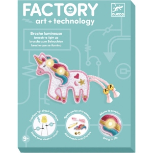 Набір для виготовлення прикрас Djeco брошка Поні "Sweet Unicorn E-textil" (DJ09321)