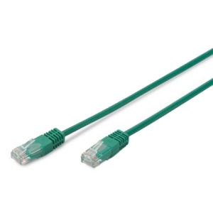 Кабель патч-корд Digitus CAT 5e UTP 1m Green (DK-1511-010/G)