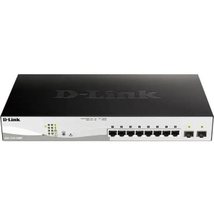 Коммутатор локальної мережі (Switch) D-Link DGS-1210-10MP/F3A