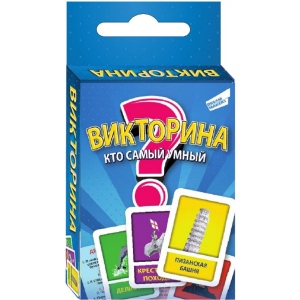 Настільна гра розвиваюча (5-7 років) Dream Makers Вікторина. Cards (1612_UA) в каталозі