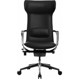Крісло офісне GT Racer X-003F Leather Black