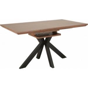 Обідній стіл GT Racer DT0730 (140-180x80x76) Dark Oak