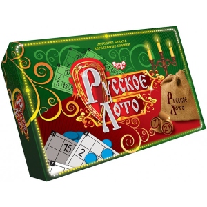 Настільна гра класична (8 +) Danko-Toys Російське лото (DTG39-Gr)