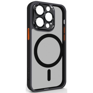Чохол для смартфону Armorstandart Unit MagSafe SE for Apple iPhone 13 Pro Black Orange (ARM75370)