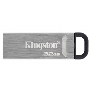 Флеш USB Kingston DataTraveler Kyson 32GB USB 3.2 Silver-Black (DTKN/32GB)