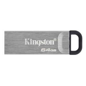 Флеш USB Kingston DataTraveler Kyson 64GB USB 3.2 Silver-Black (DTKN/64GB)
