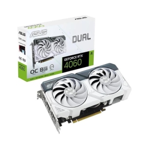 Відеокарта Asus RTX 4060 DUAL OC 8GB GDDR6 (DUAL-RTX4060-O8G-WHITE) Київ