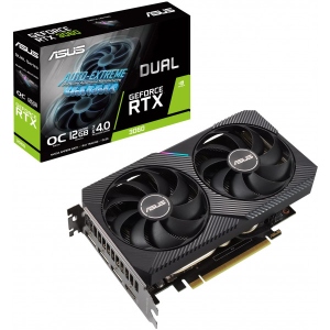 Відеокарта Asus Nvidia GeForce DUAL-RTX3060-O12G-V2 LHR купити