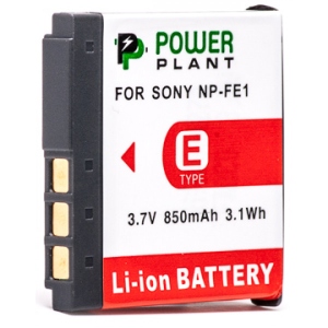 Акумулятор для фотокамери PowerPlant Sony NP-FE1 850mAh (DV00DV1062)