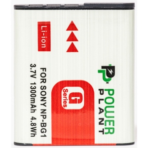 Акумулятор для фотокамери PowerPlant Sony NP-BG1, NP-FG1 1300mAh (DV00DV1199)