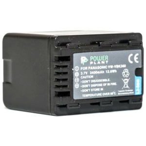 Акумулятор для фотокамери PowerPlant Panasonic VW-VBK360 3400mAh (DV00DV1293)