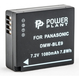 Акумулятор для фотокамери PowerPlant Panasonic DMW-BLE9 1080mAh (DV00DV1299)