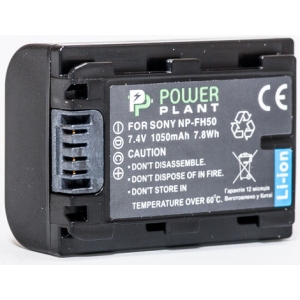 порівняти ціни на Акумулятор для фотокамери PowerPlant Sony NP-FH50 1050mAh (DV00DV1208)