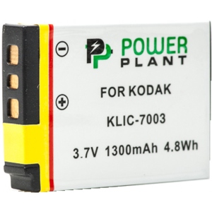 Акумулятор для фотокамери PowerPlant Kodak KLIC-7003 1300mAh (DV00DV1220)