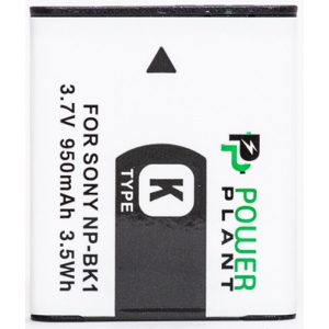 Акумулятор для фотокамери PowerPlant Sony NP-BK1 950mAh (DV00DV1231)