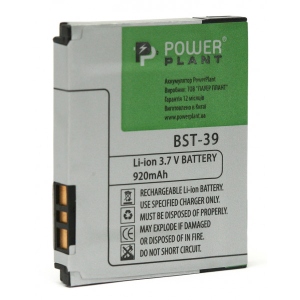 Акумулятор для мобільного телефону PowerPlant Sony Ericsson T707 (BST-39) 920mAh (DV00DV6027)