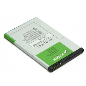 Акумулятор для мобільного телефону PowerPlant Nokia 603, 710 (BP-3L) 1320mAh (DV00DV6177)