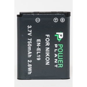 Акумулятор для фотокамери PowerPlant Nikon EN-EL19 750mAh (DV00DV1305)