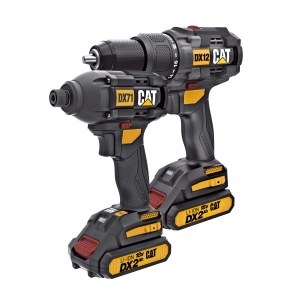 Дриль-шуруповерт CAT DX12 +ударний гайковерт DX71